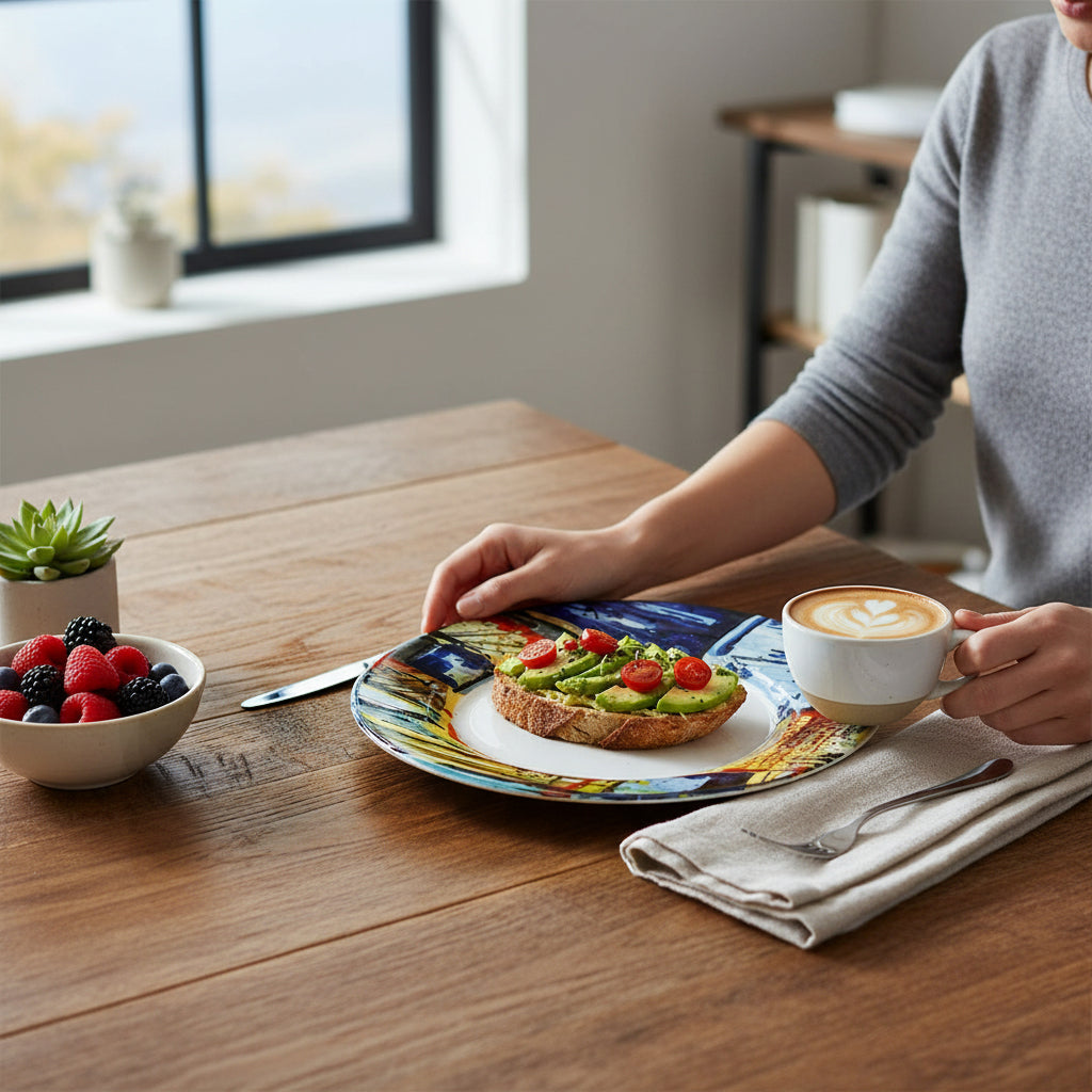 MODERNA: Piatto insalata - Design Crisalide di L. Centinaro