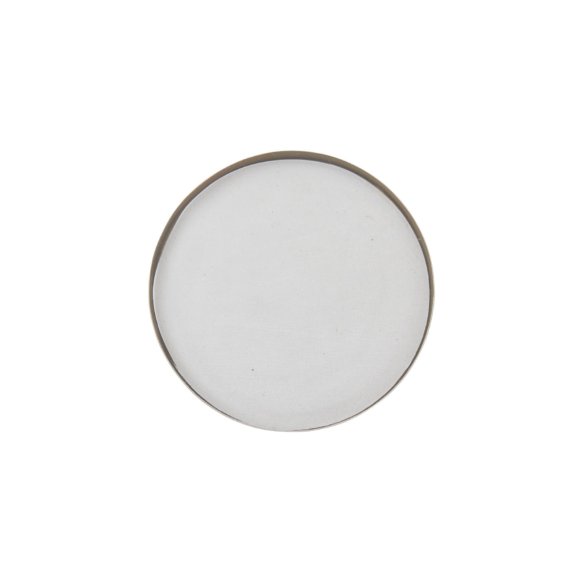 Glass Accent Botanical Candle Plate