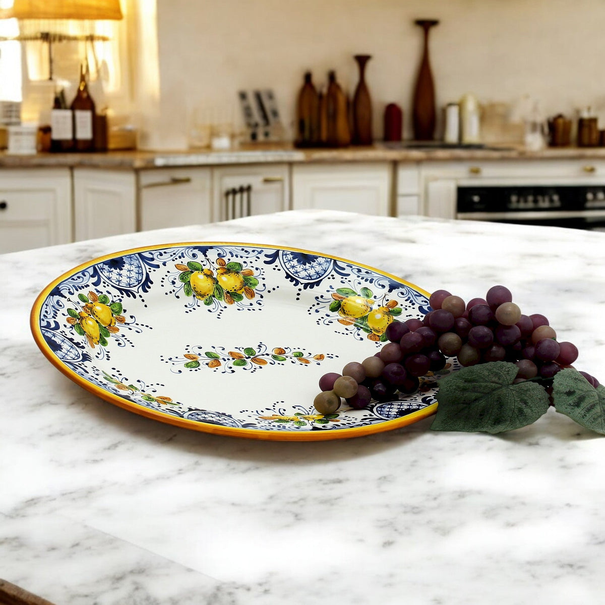 LIMONCINI: Oval Large Serving Platter