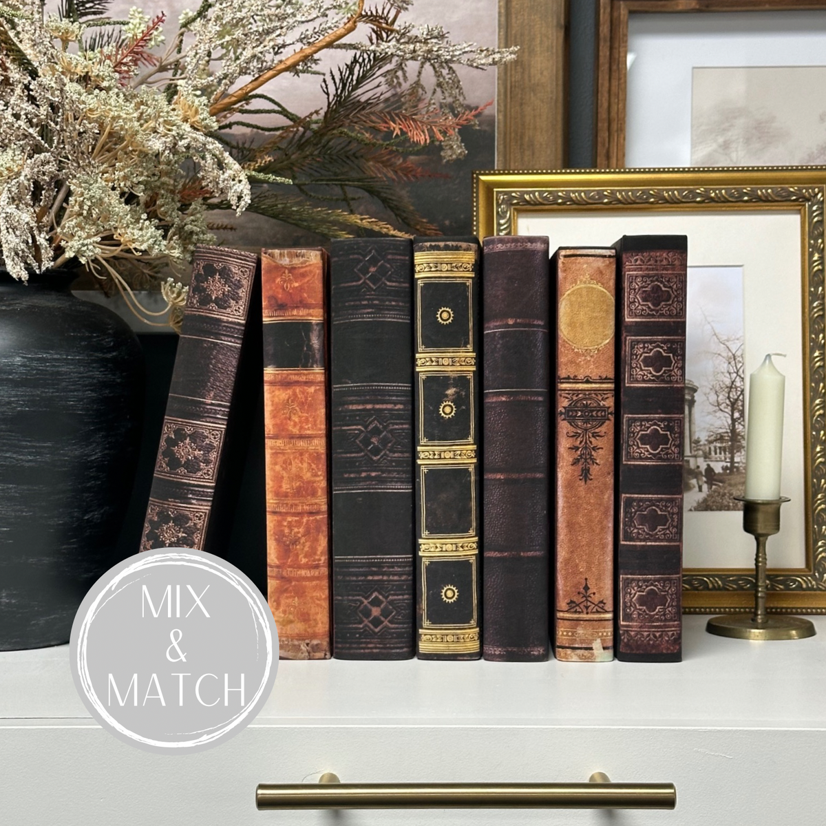 Libri rivestiti in stile vintage - Componi il tuo set