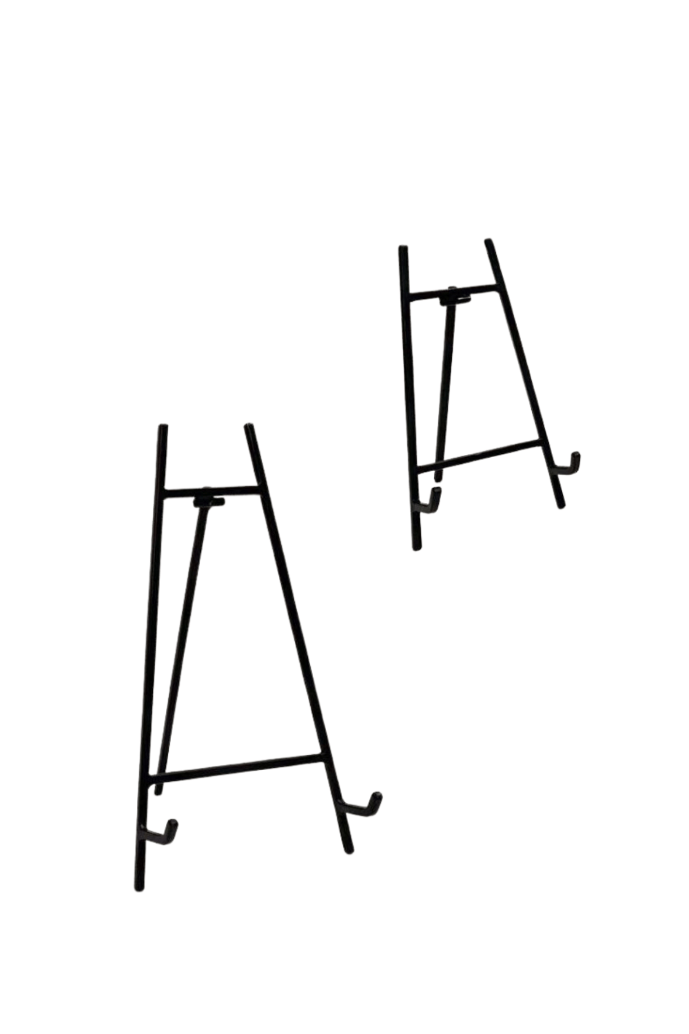 Black Iron Art Photo Easel Stand Set (2pc)