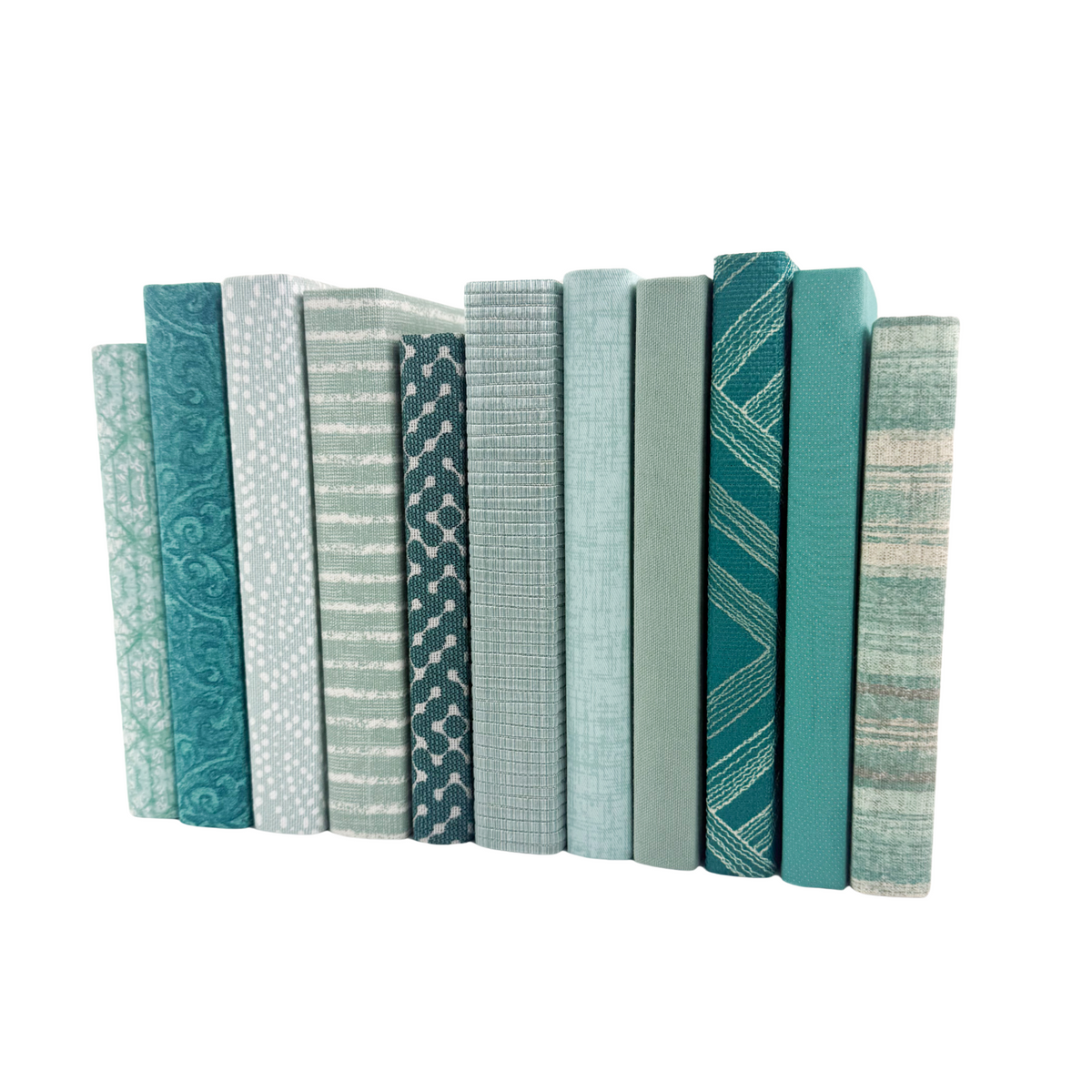 Ensemble de livres assortis bleu sarcelle - Sélectionné par un designer