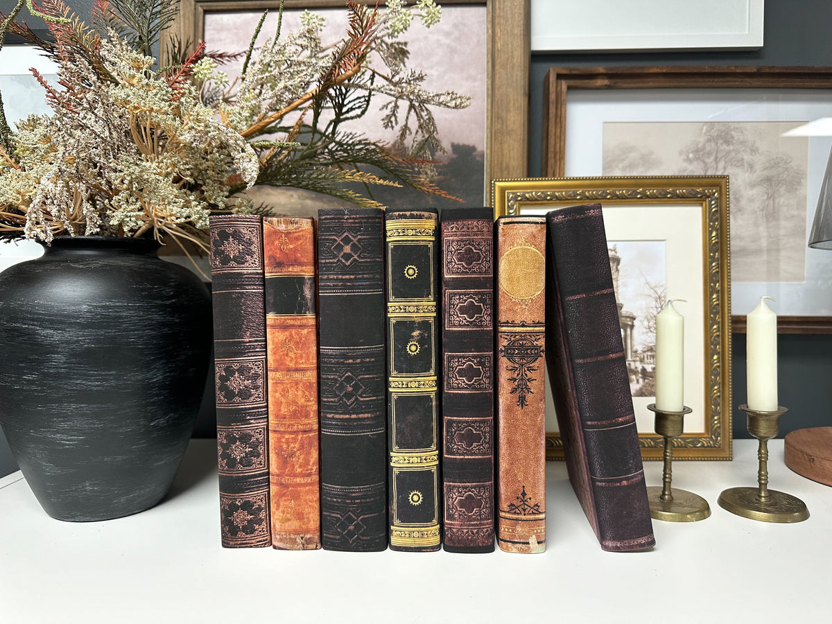 Libri rivestiti in stile vintage - Componi il tuo set