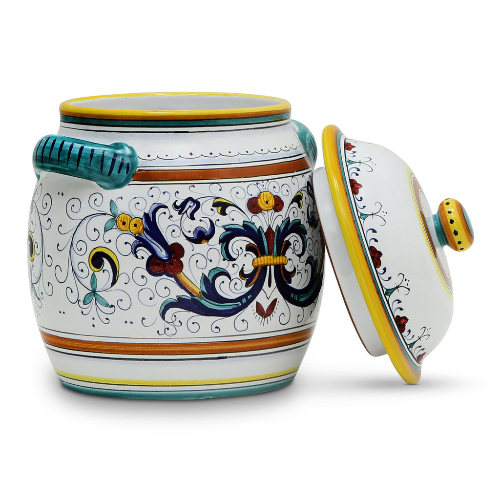 RICCO DERUTA DELUXE: Traditional Biscotti Jar