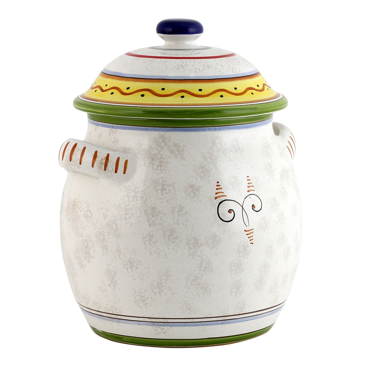 RUSTICA: Traditional Tuscan Biscotti Jar