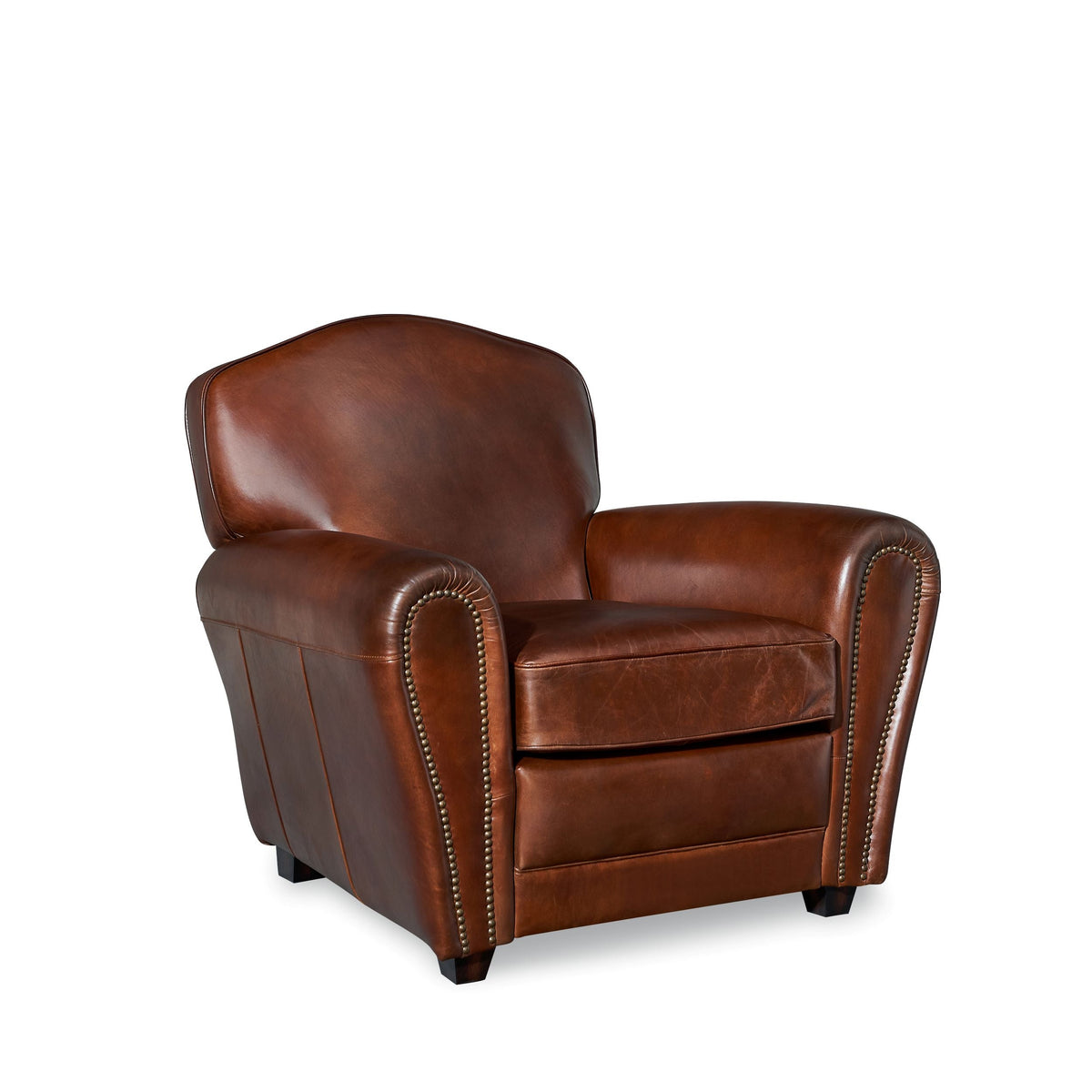 Matthew Full Top Grain Leather Arm Chair