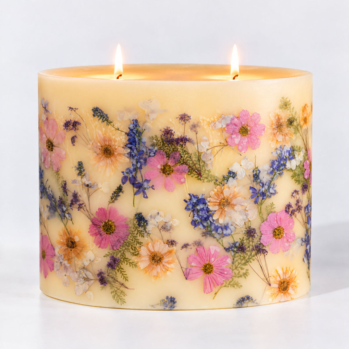 Centerpiece Botanical Candle - Roman Lavender