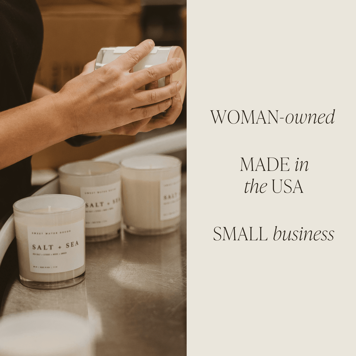 Island Air Soy Candle - White Jar - 11 oz