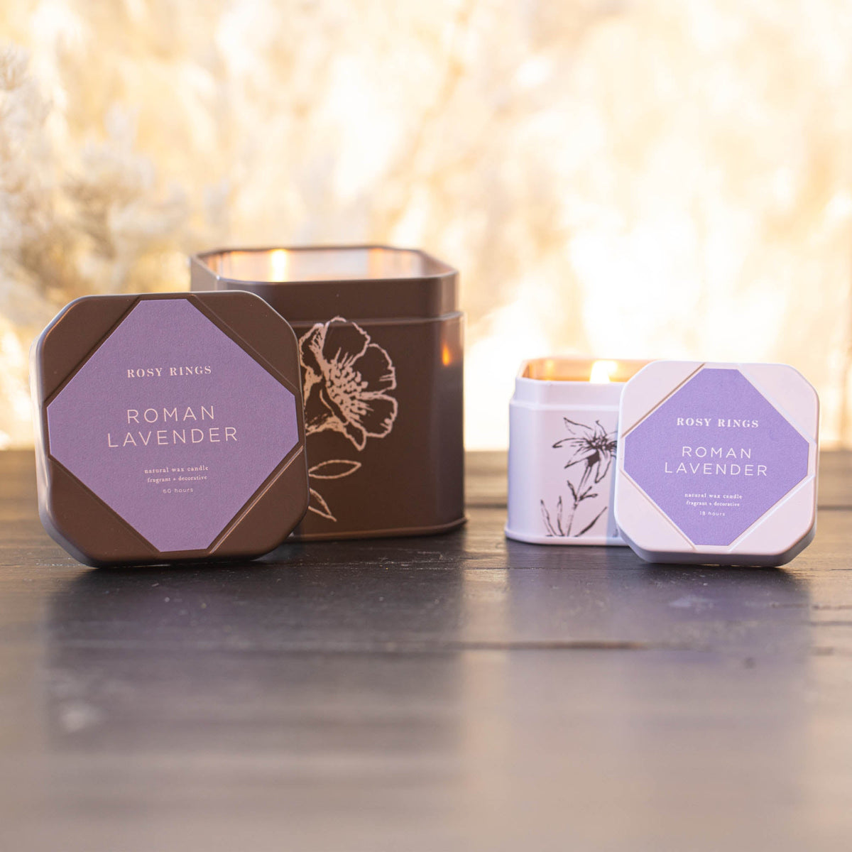 Accent Tin Candle - Roman Lavender
