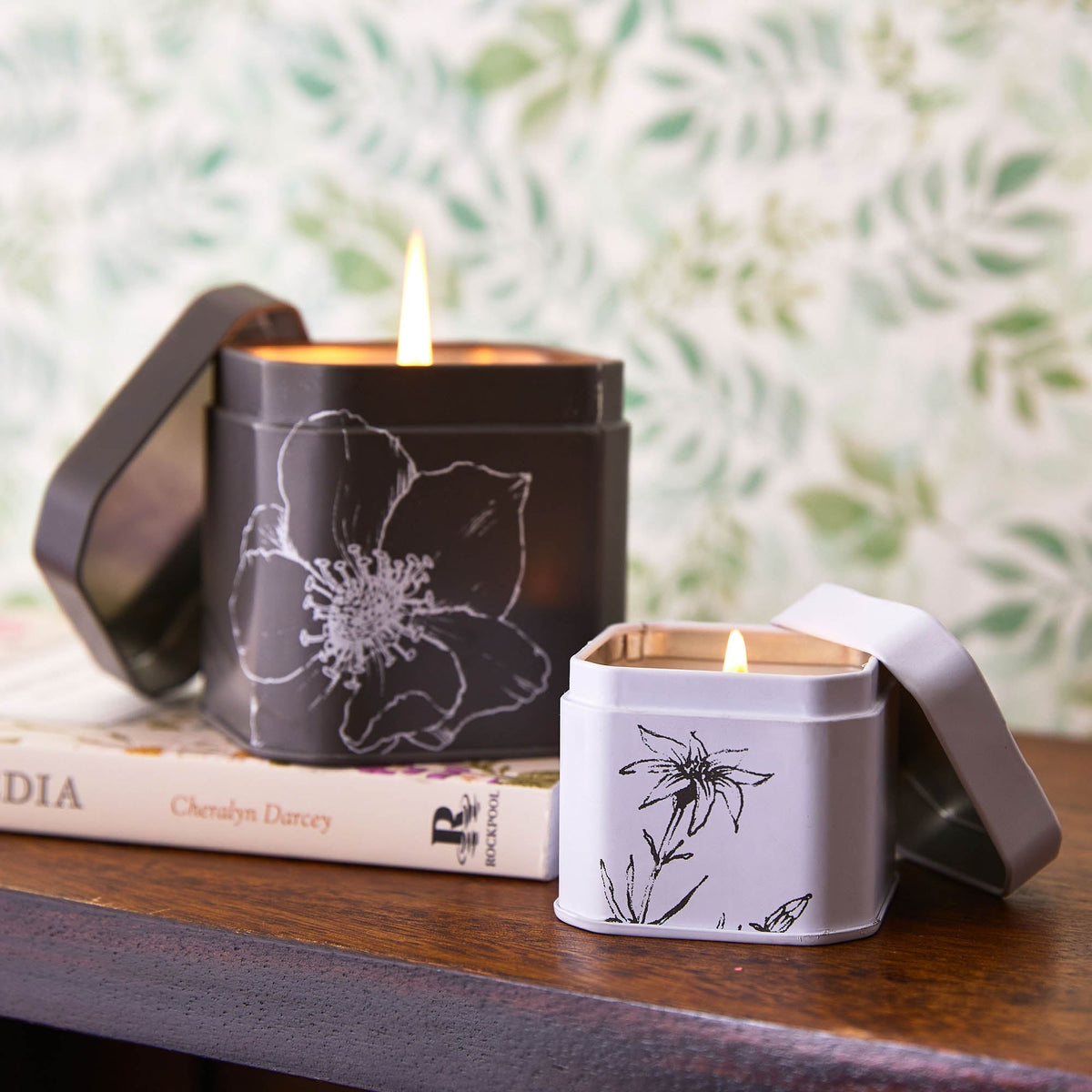 Accent Tin Candle - Honey Tobacco