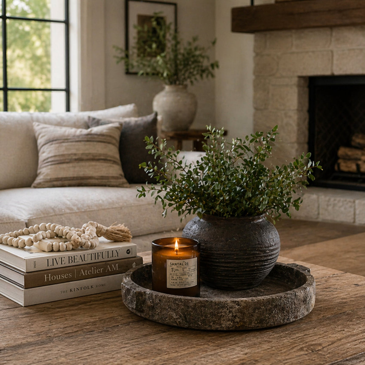 Arden Decorative Stoneware Platter