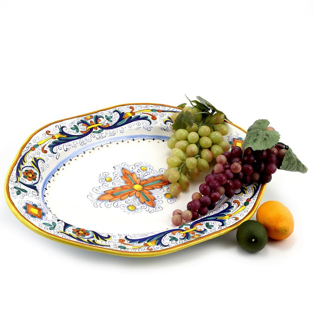RICCO DERUTA DELUXE: Hexagonal Extra Large Oval Platter