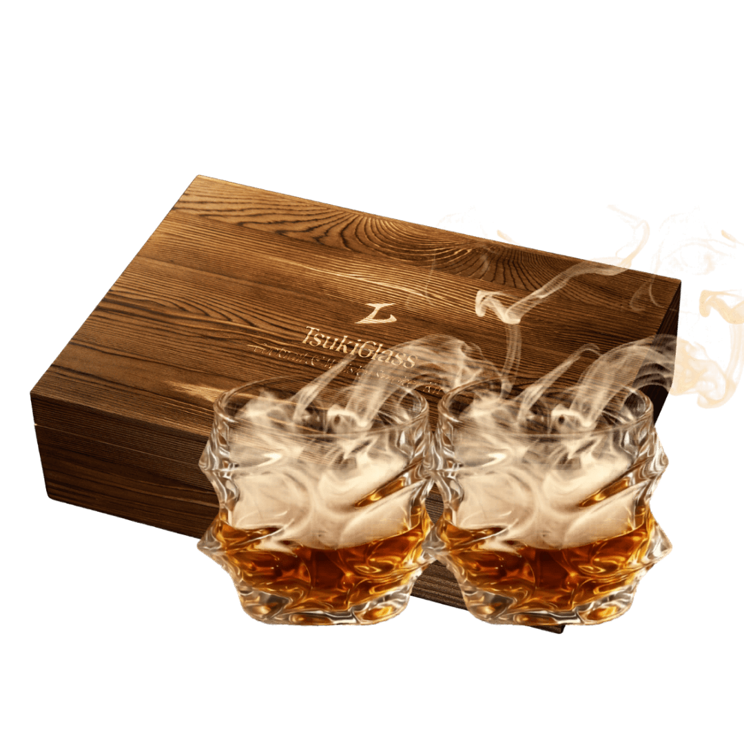Kit de fumage Tsuki pour whisky et cocktail (ensemble Storm)