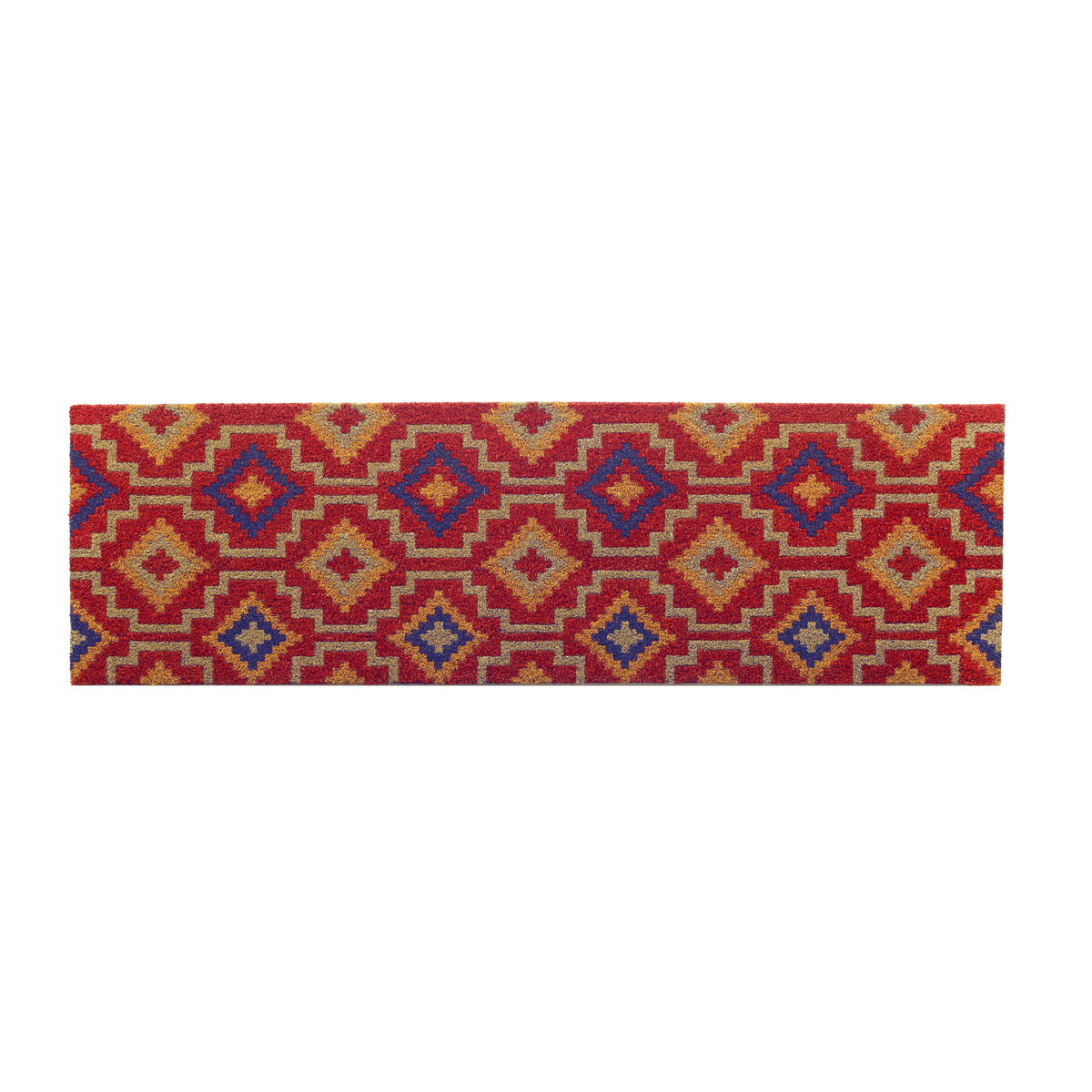 Zerbino in fibra di cocco Lhasa Kilim - Rosso