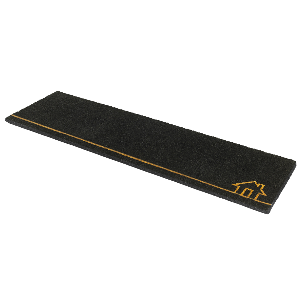 Tapis d'entrée - Paillasson en fibre de coco noire
