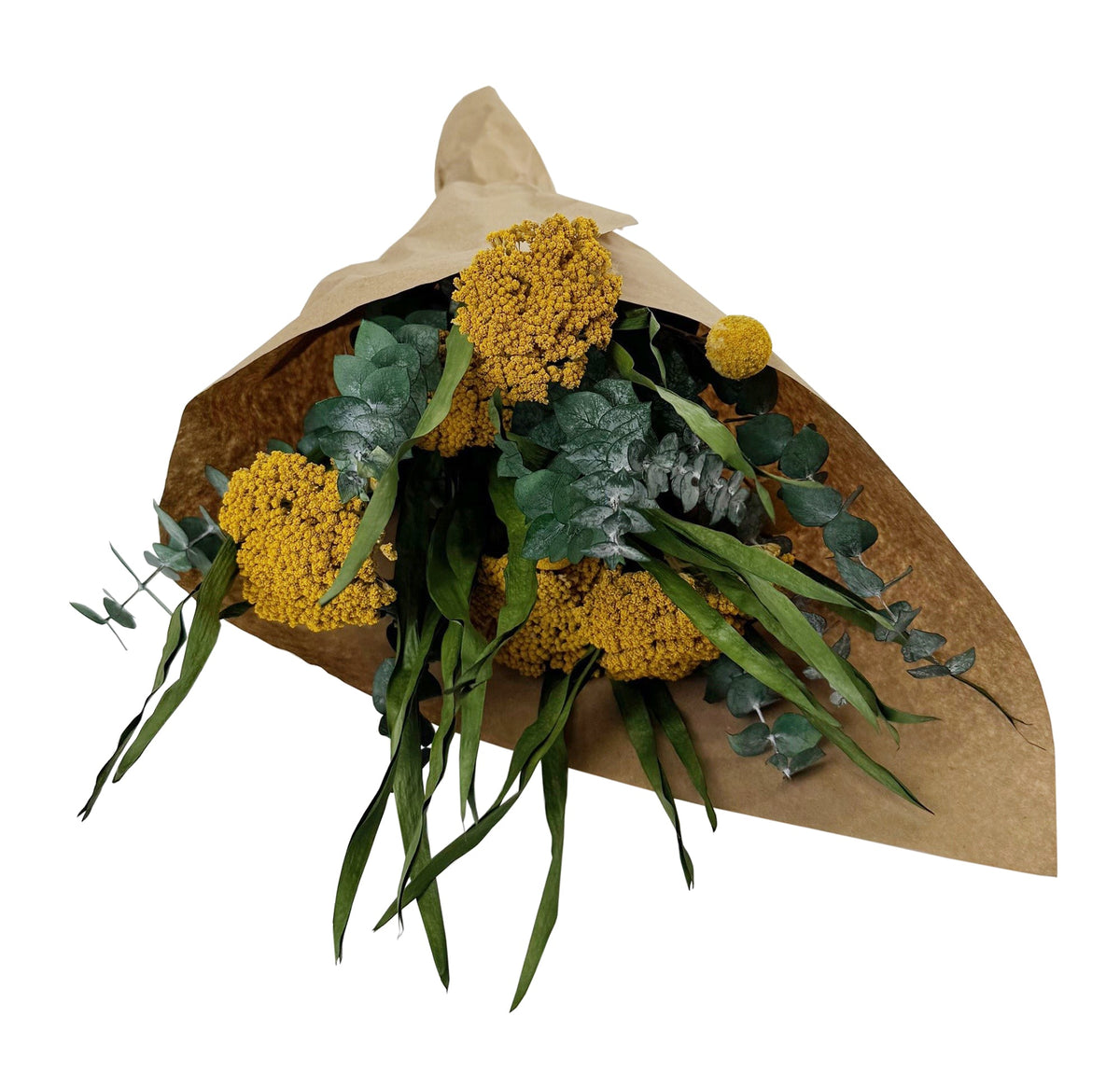 Baby Eucalyptus and Yarrow Bouquet