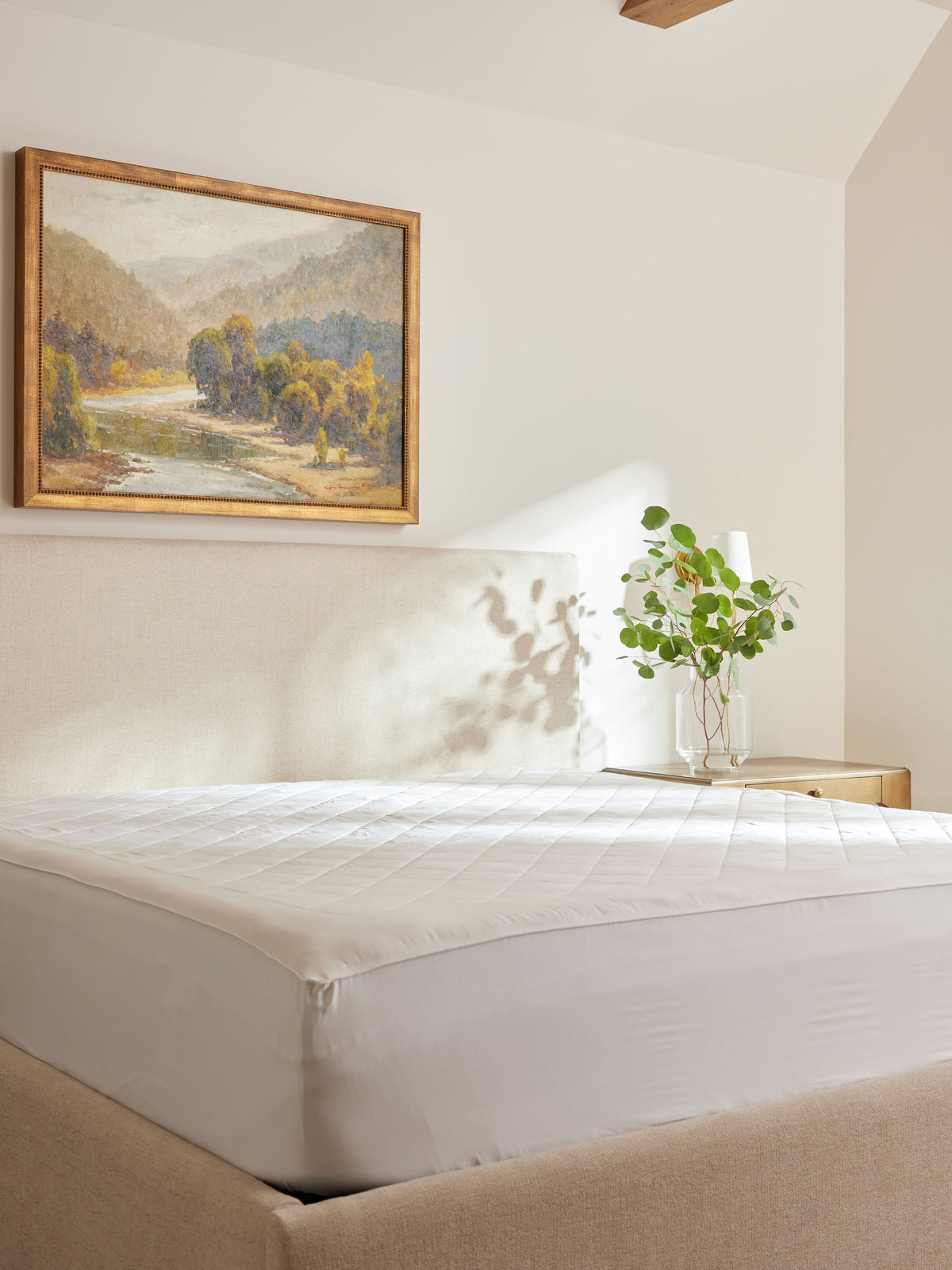 Protège-matelas en bambou