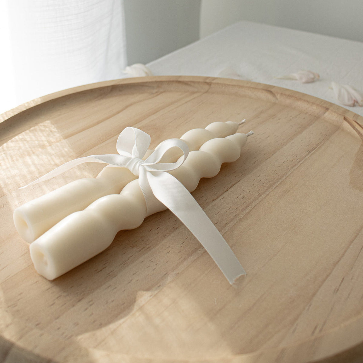 Bougies torsadées