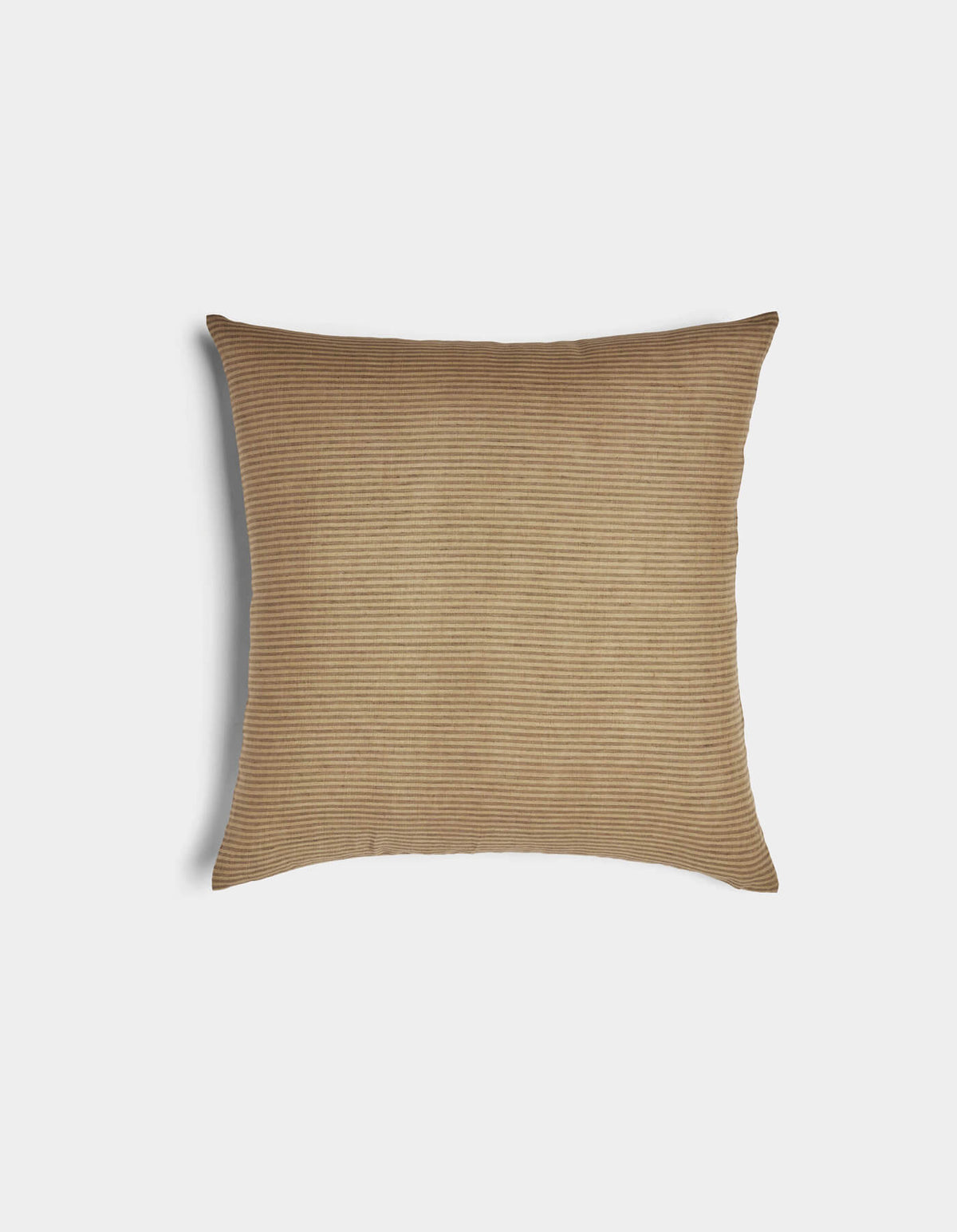 Cuscino decorativo in lino a righe