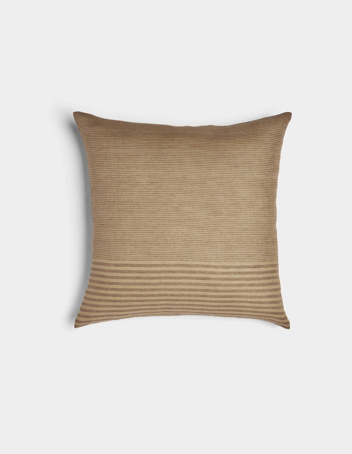 Cuscino decorativo in lino a righe