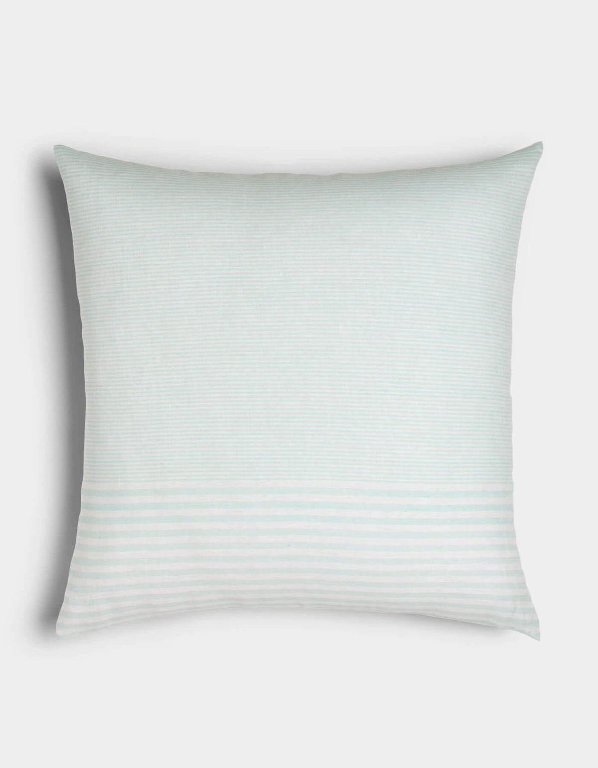 Cuscino decorativo in lino a righe