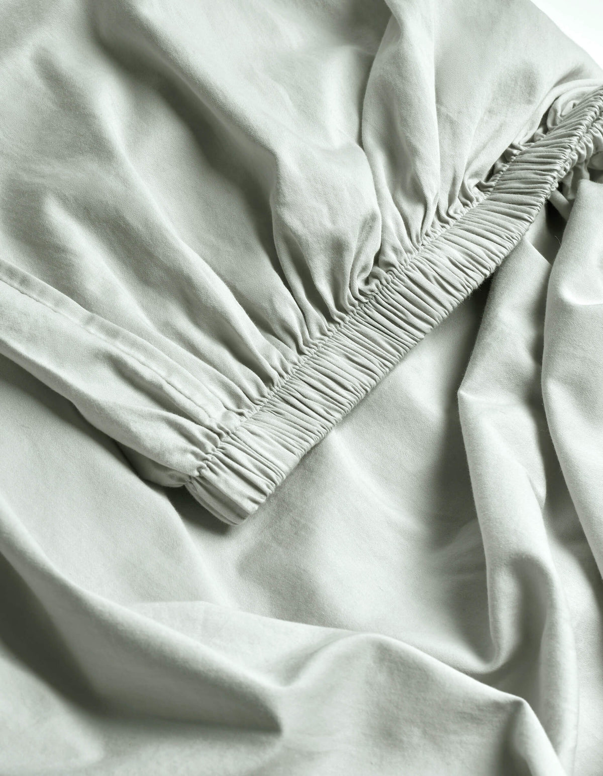 Drap-housse en coton lavage doux