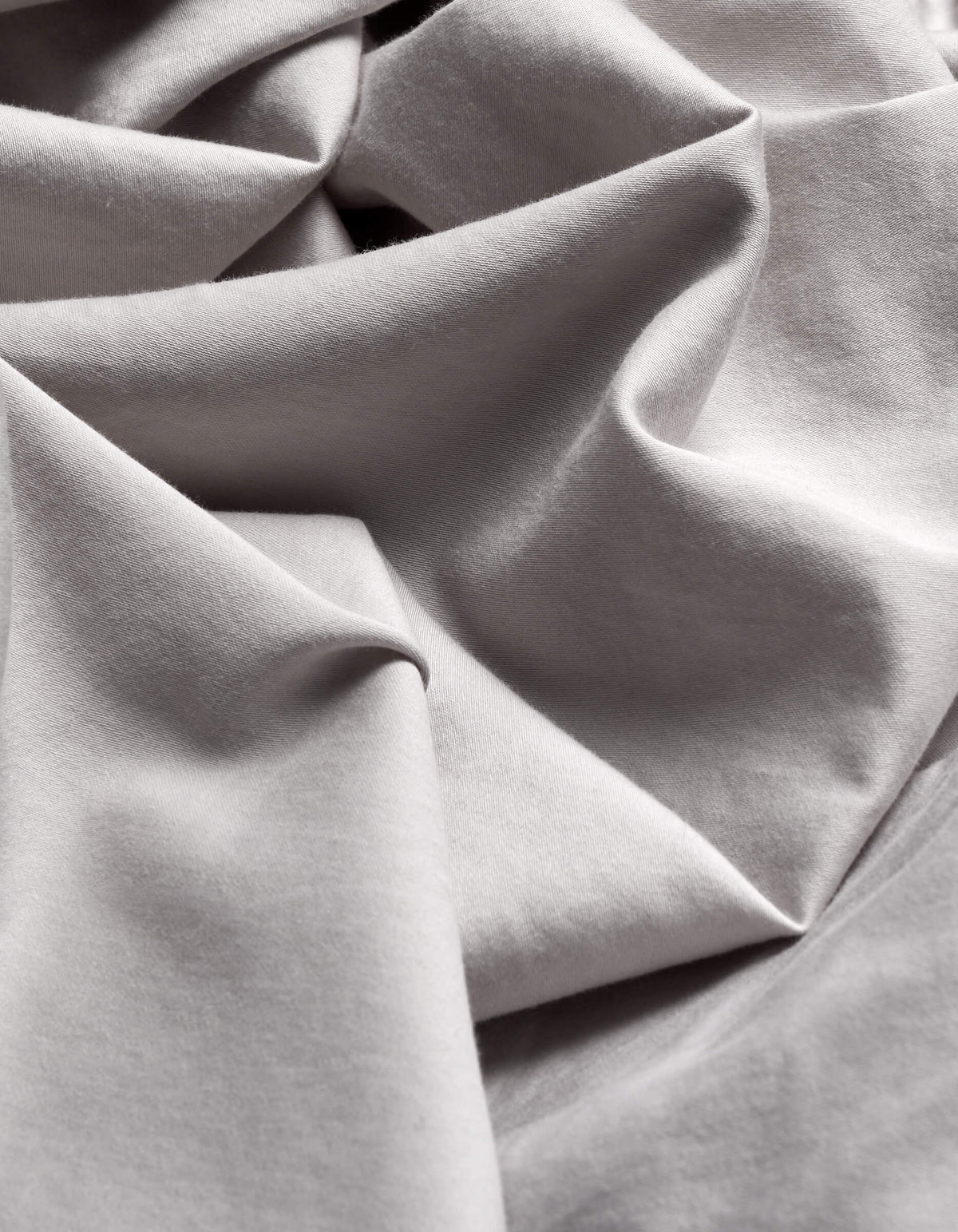 Lenzuolo piano in cotone soft-wash