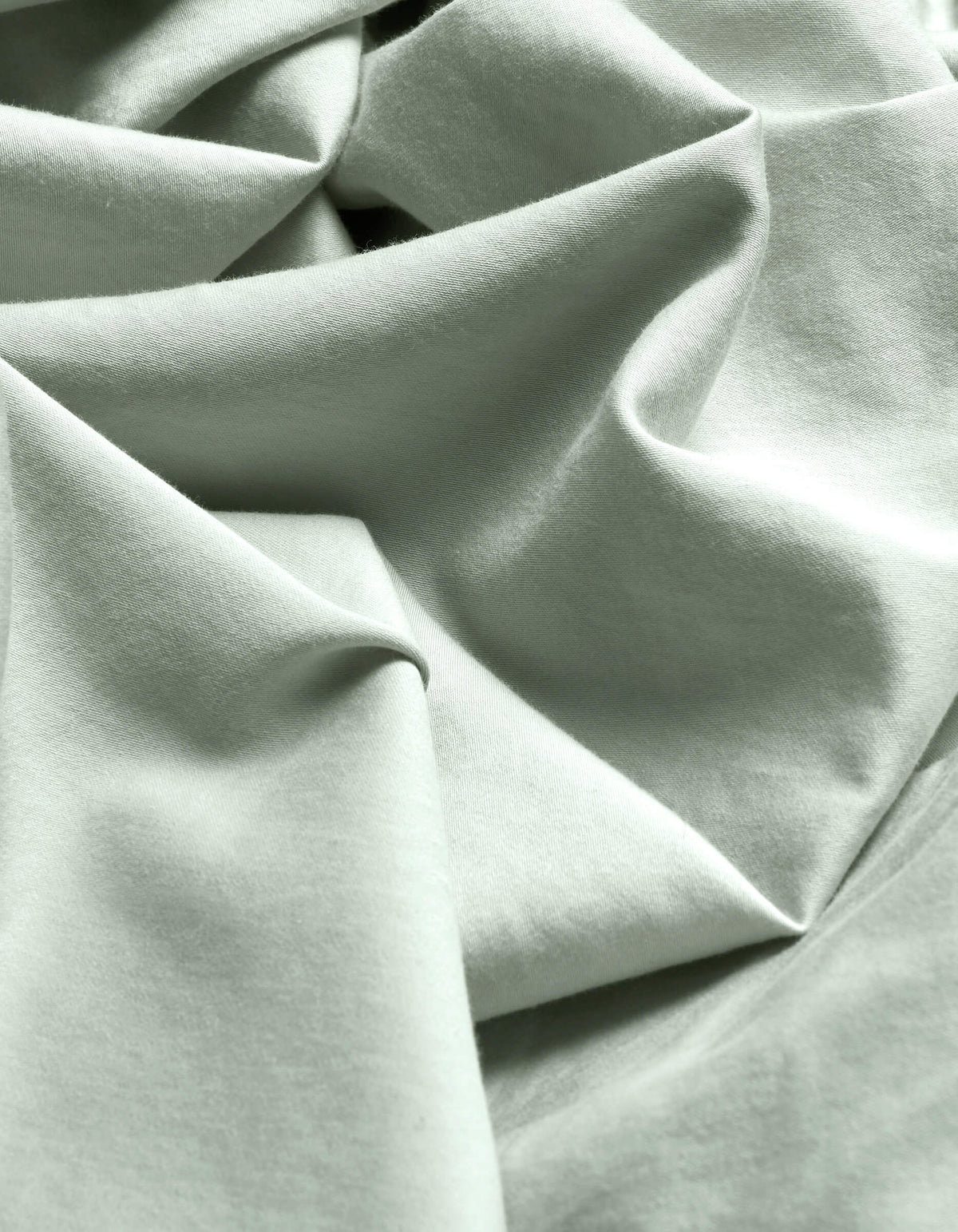 Lenzuolo piano in cotone soft-wash