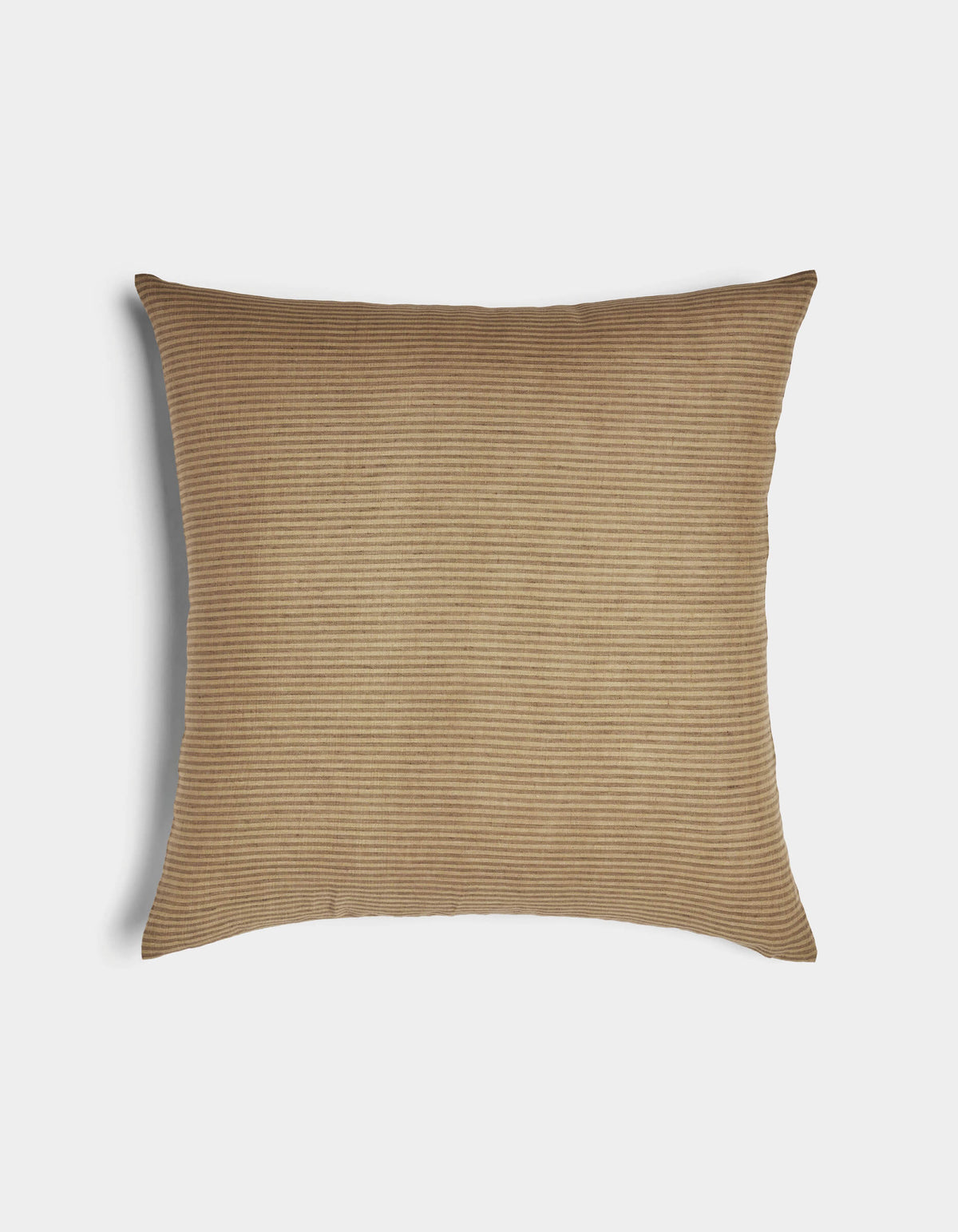 Cuscino decorativo in lino a righe