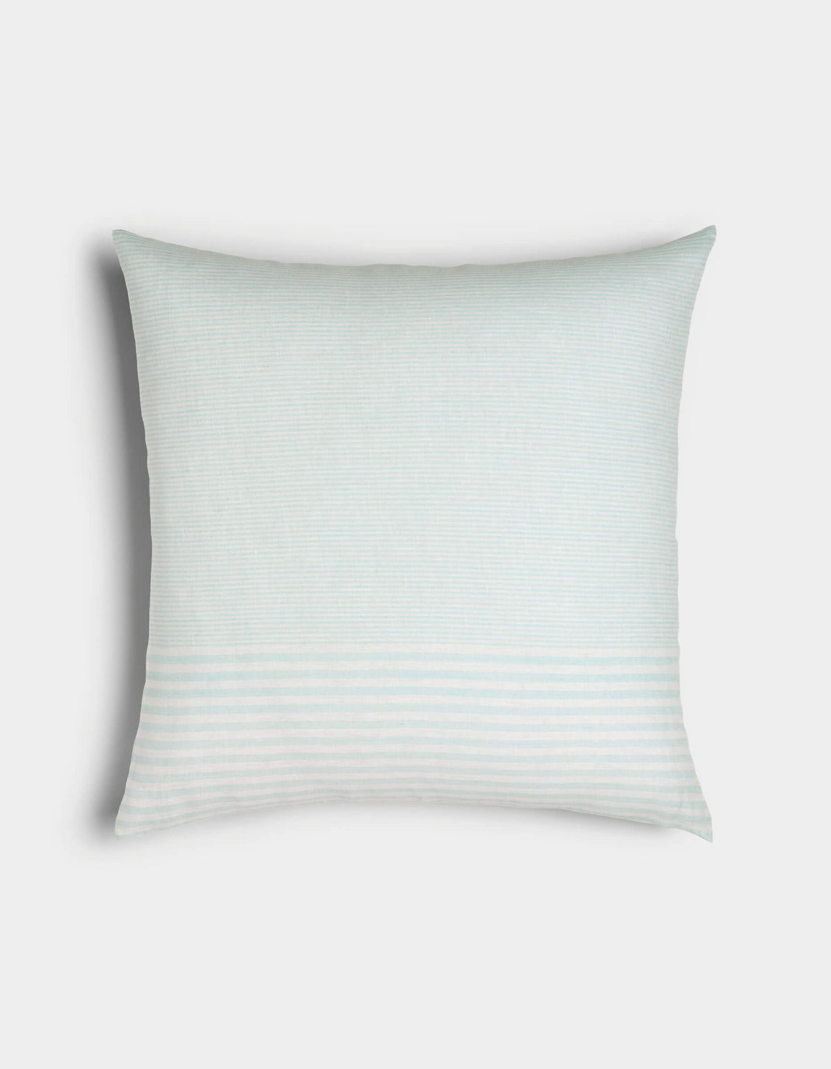 Cuscino decorativo in lino a righe