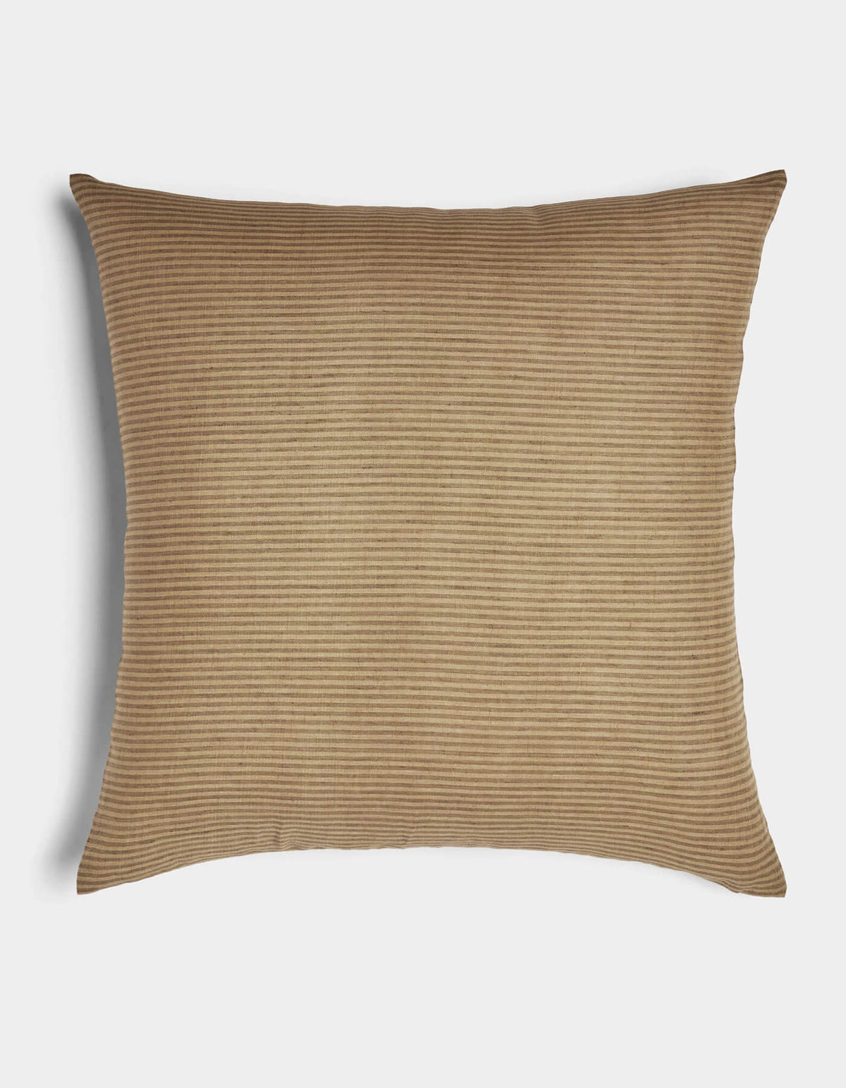 Cuscino decorativo in lino a righe