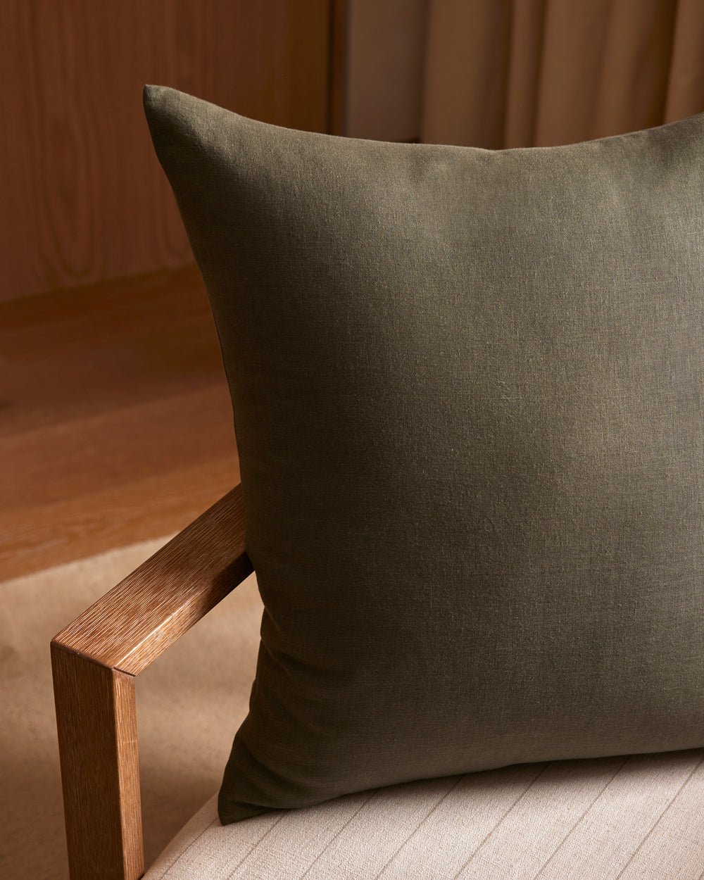 Cuscino decorativo in lino