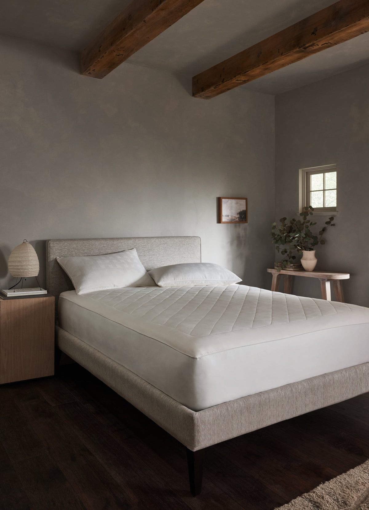 Protège-matelas en bambou