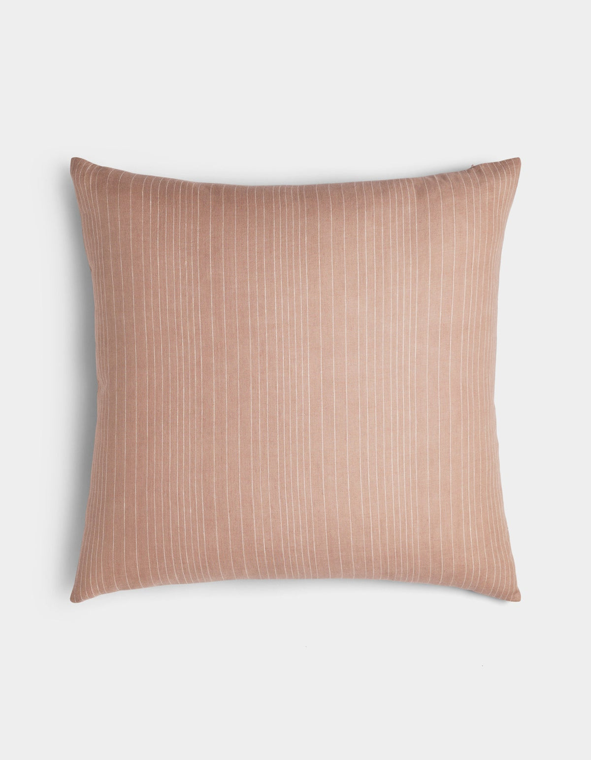 Cuscino decorativo in lino a righe