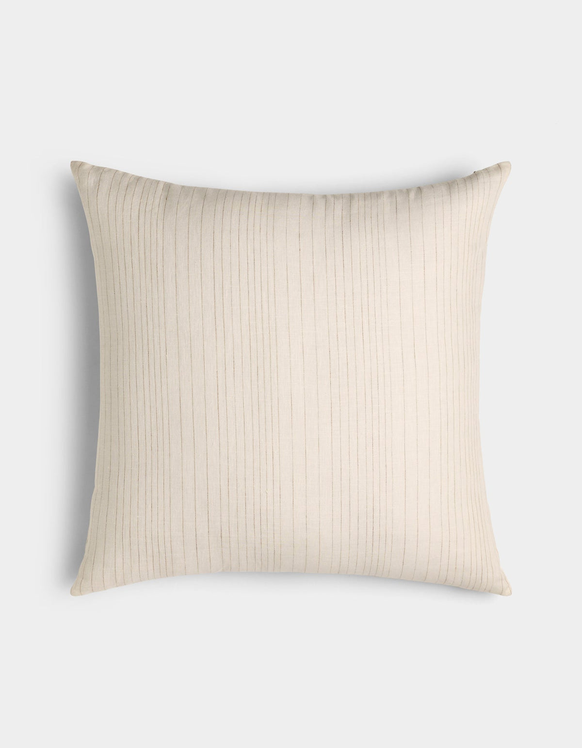 Cuscino decorativo in lino a righe