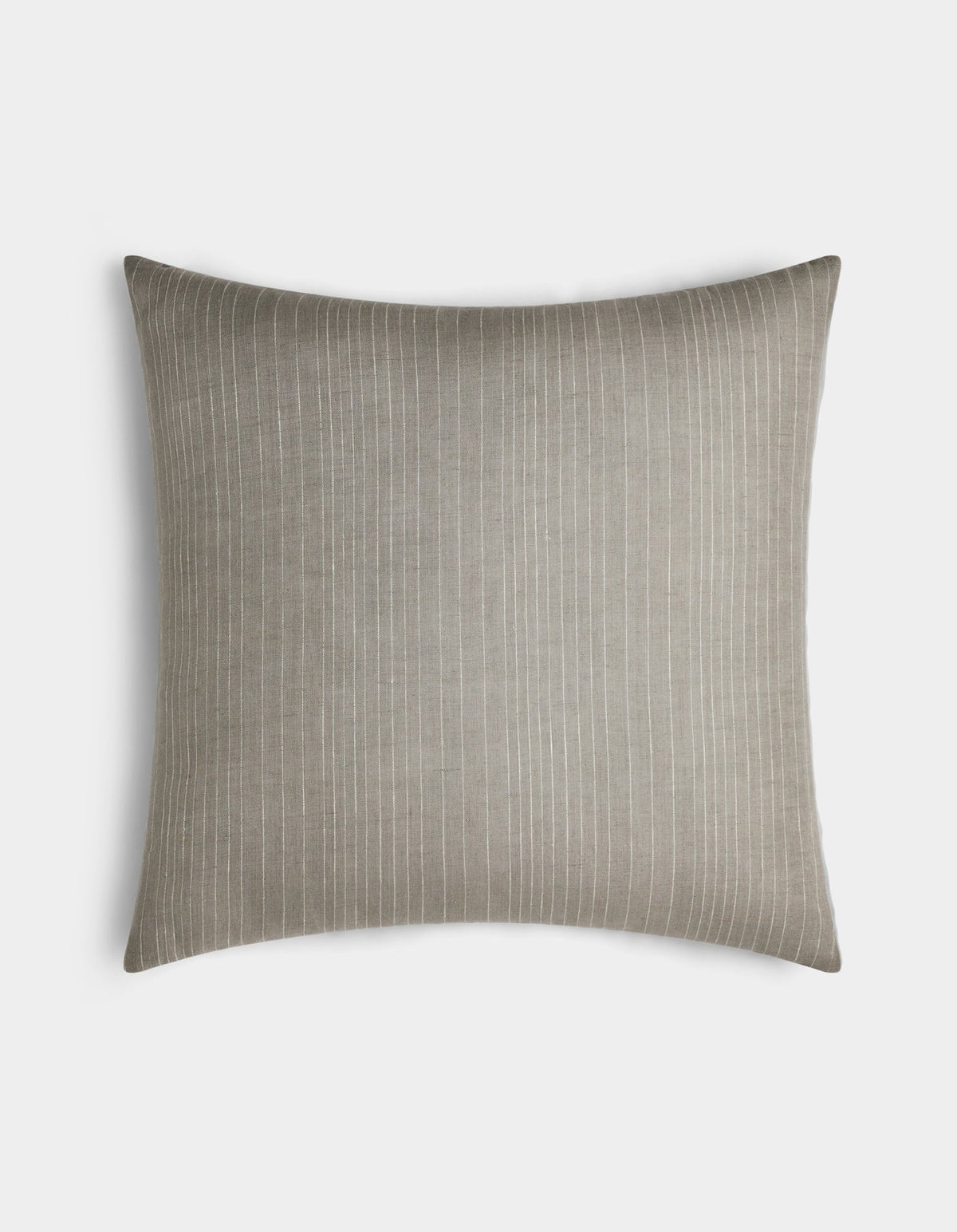 Cuscino decorativo in lino a righe