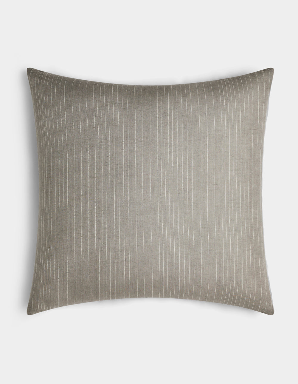Cuscino decorativo in lino a righe