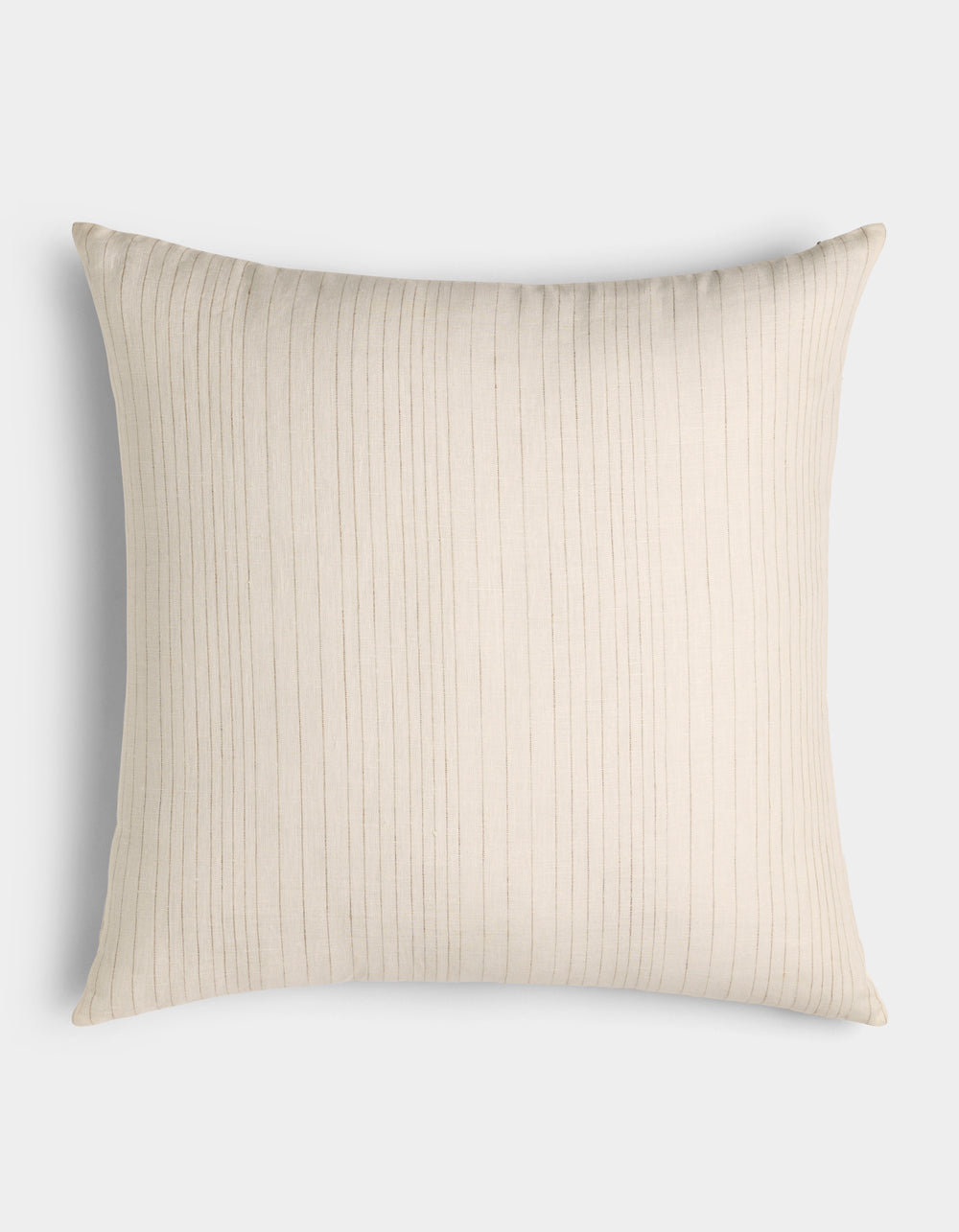 Cuscino decorativo in lino a righe