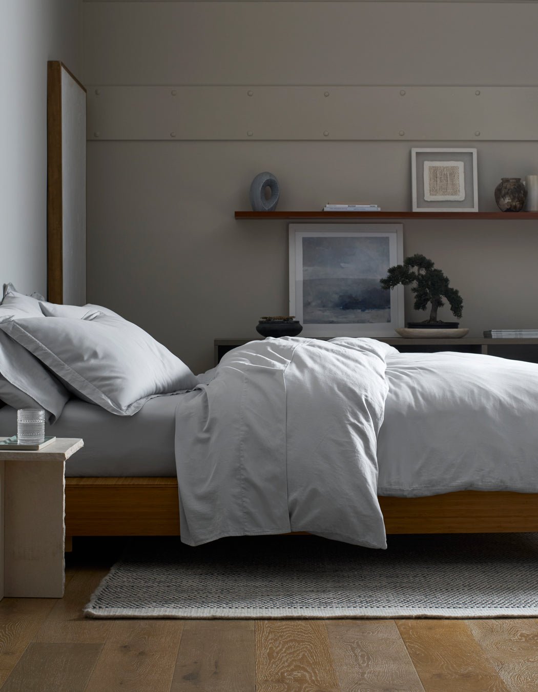 Set Deluxe di Biancheria da Letto in Cotone Soft-Wash