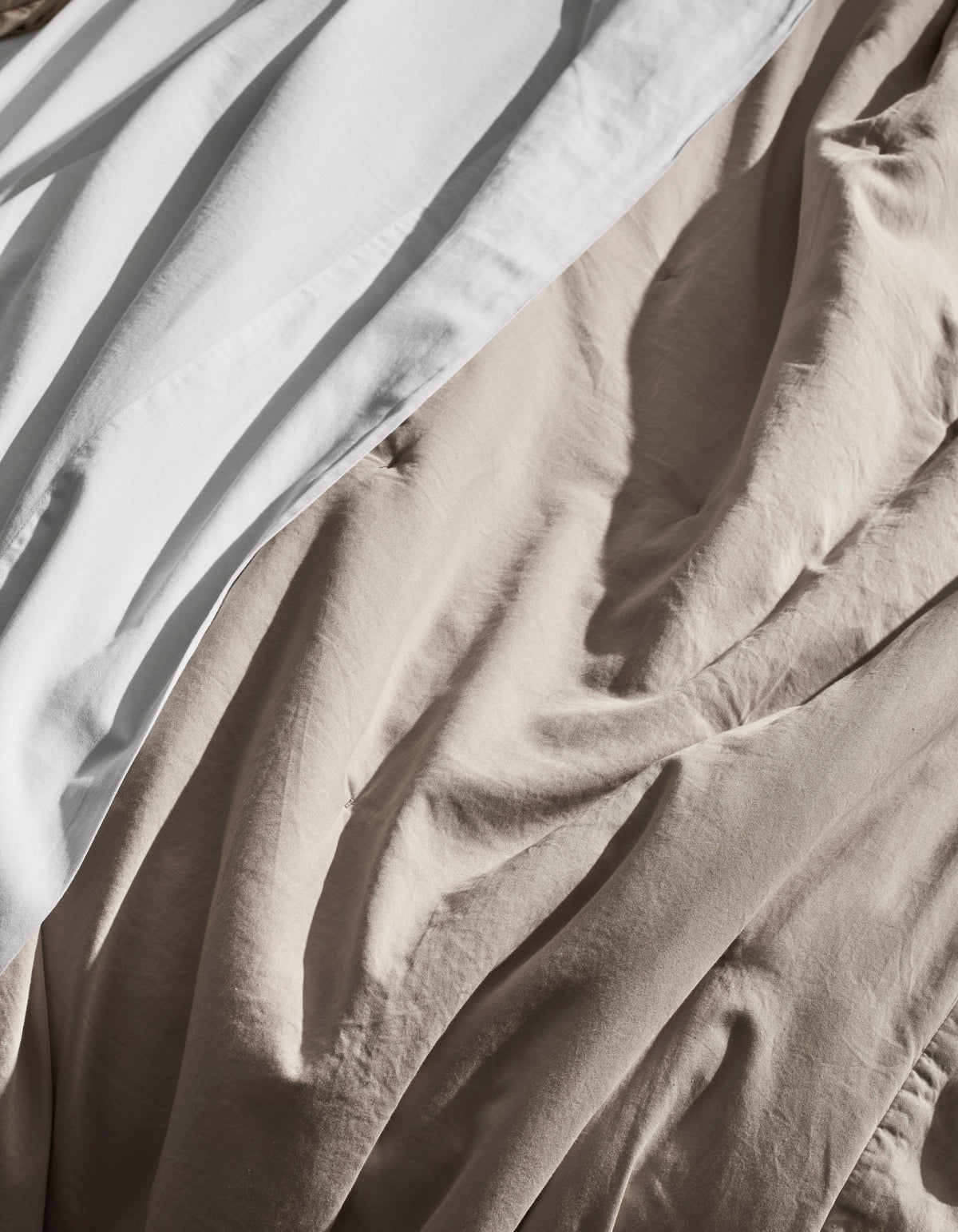 Set trapunta in cotone soft-wash