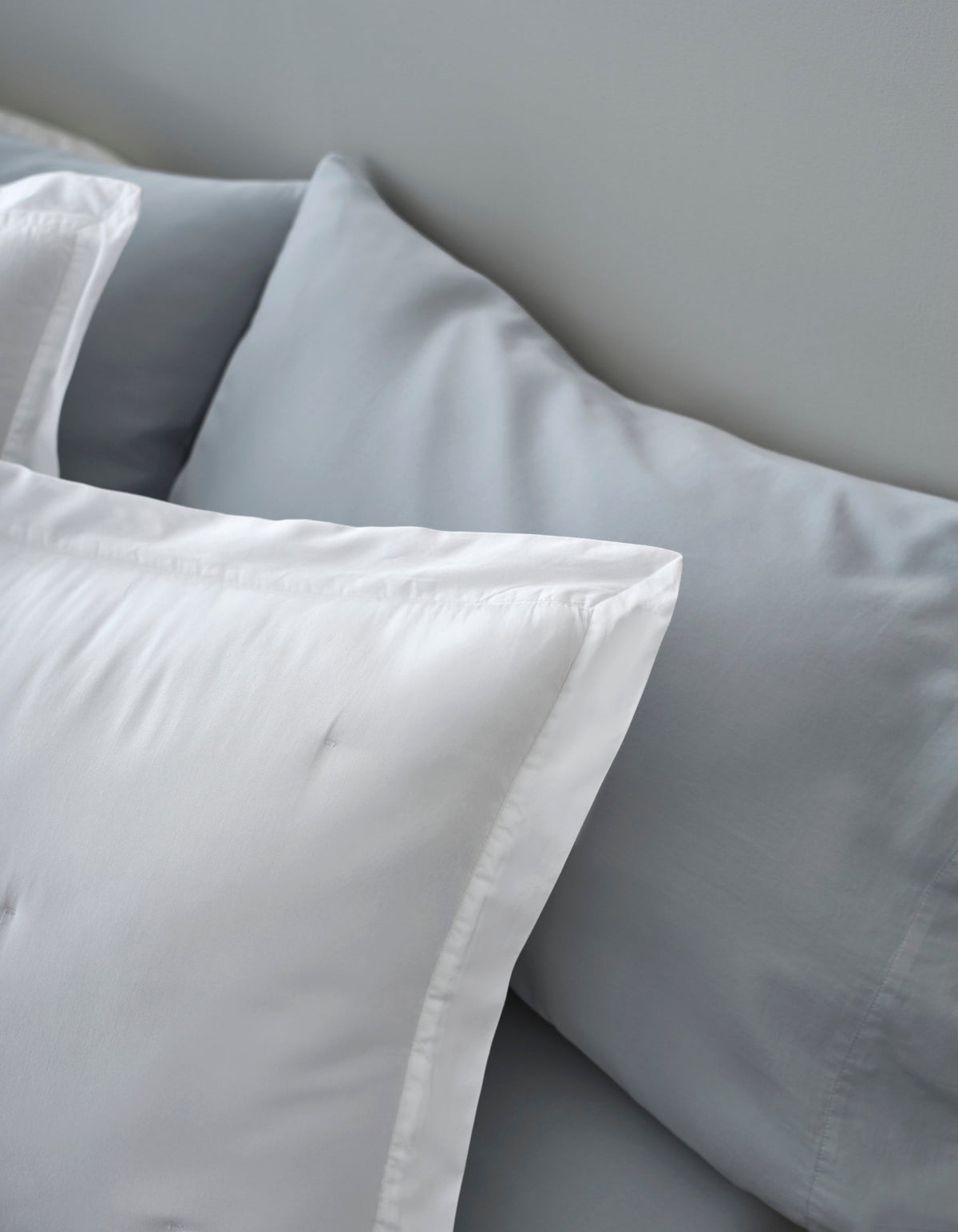 Taies d'oreiller matelassées en coton ultra-doux