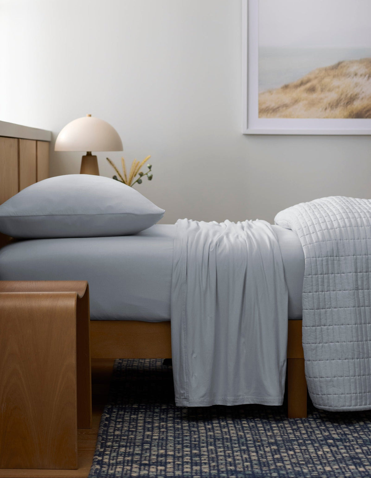 Parure de draps en jersey de bambou