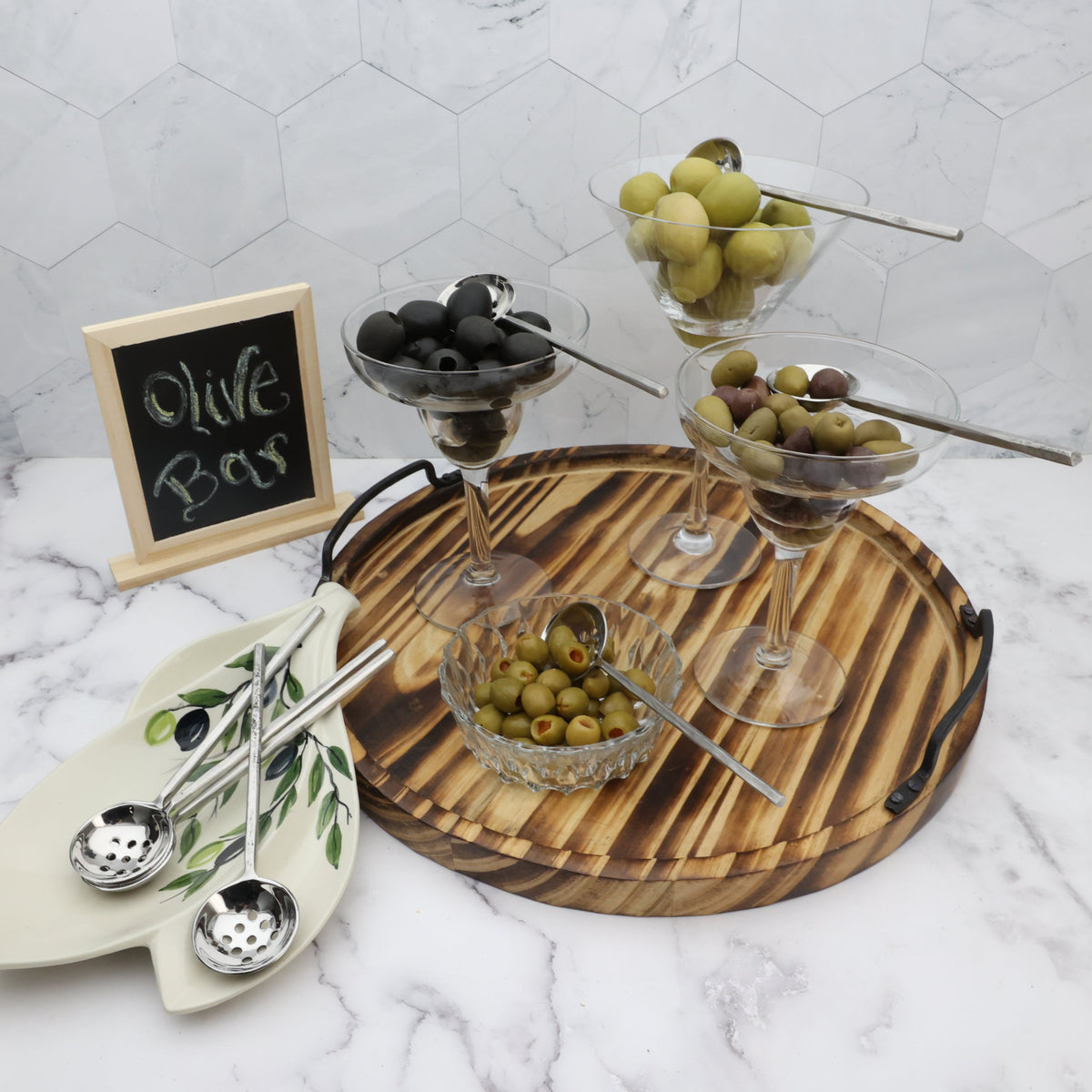 Set 4 cucchiai Jason Olive