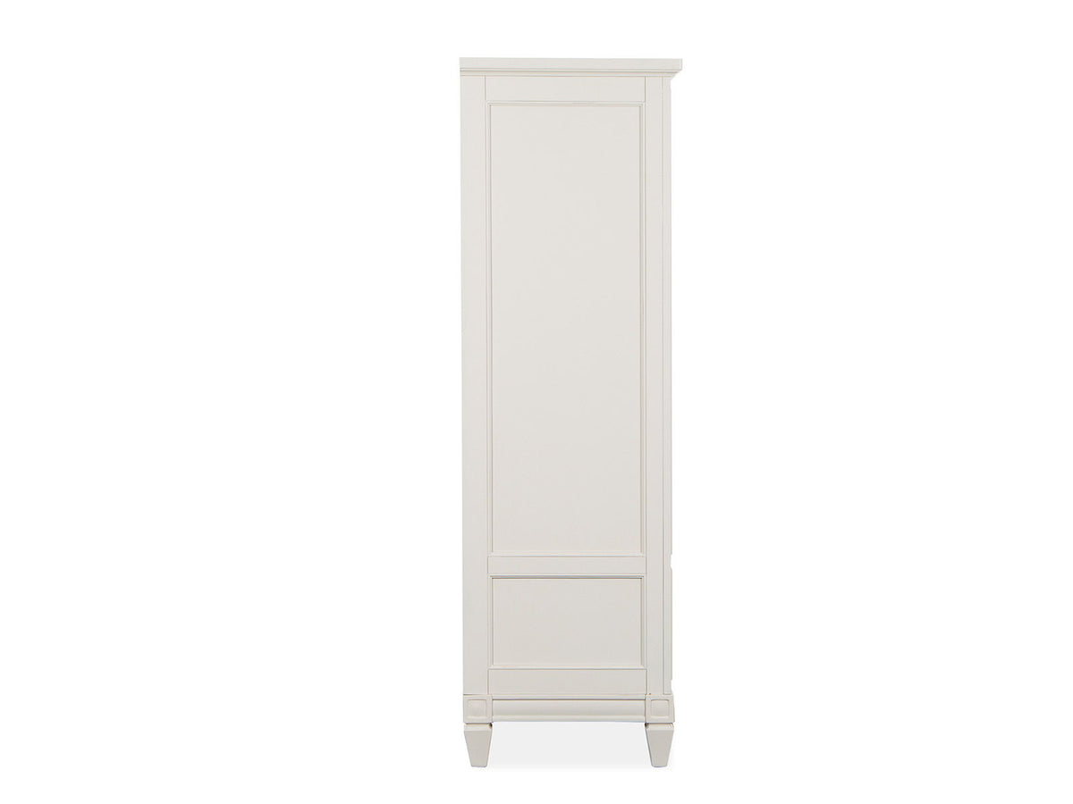 Willowbrook - Commode haute - Blanc coquille d'œuf avec léger effet patiné