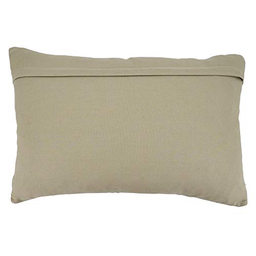 Natural Net Design Pure Cotton Decorative Throw Pillow