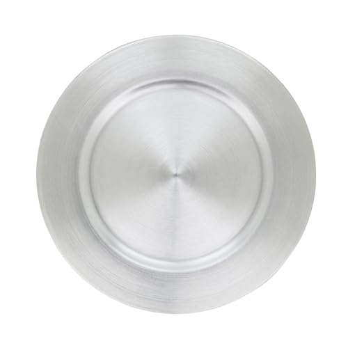 Fennco Styles Classic Rustic Deisgn Holiday Decorative Charger Plates 13" Round, Set of 4
