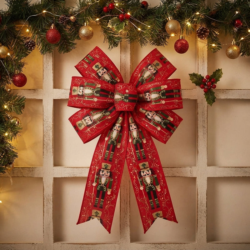 Nutcracker Soldier Jute Twine Burlap Ribbon