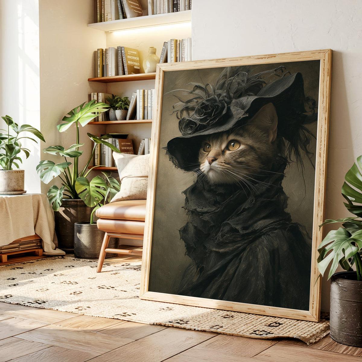 L'élégance d'un chat dévoilée