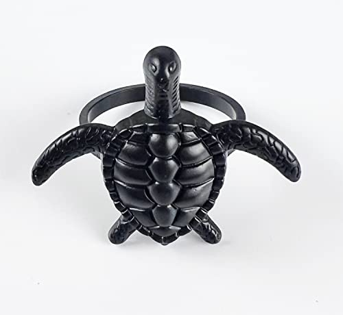 Nature's Touch Sea Turtle Metal Napkin Rings