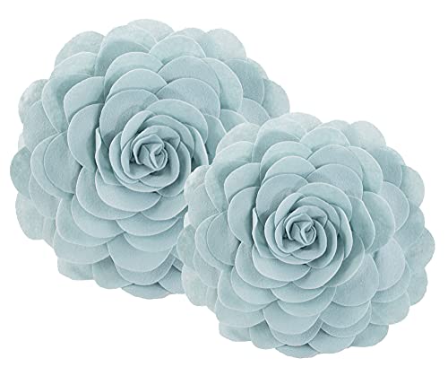 Eva's Flower Garden Decorative Throw Pillow